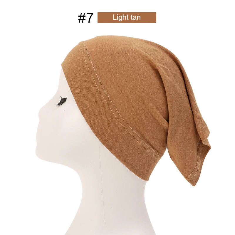 Modal Cotton Hijab Cap
