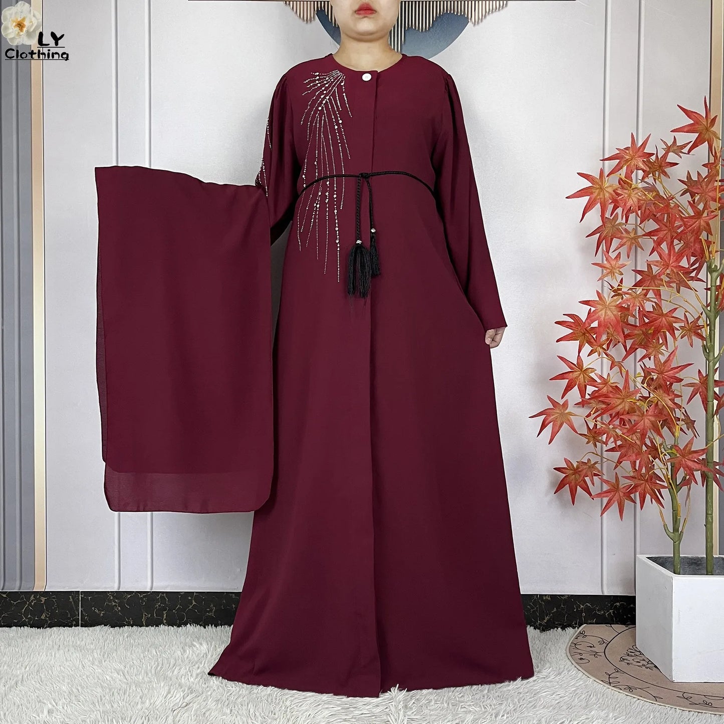Chiffon Abaya Cardigan