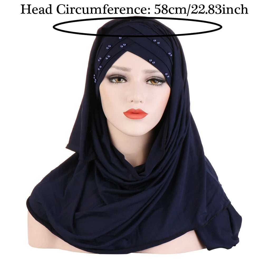 Beaded Ready Hijab