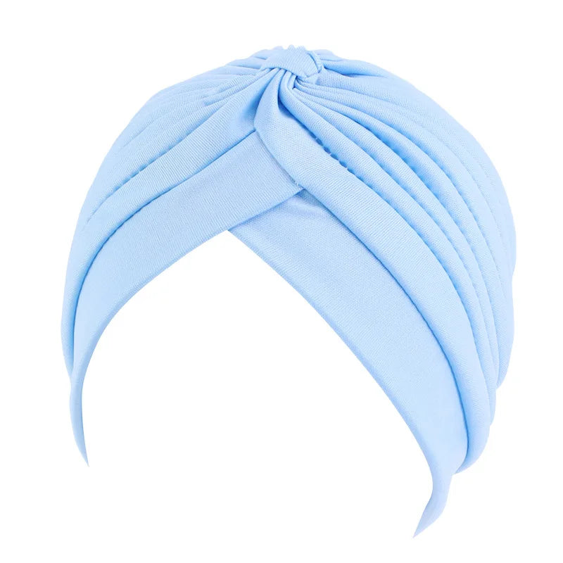 Stretchy Turban Cap