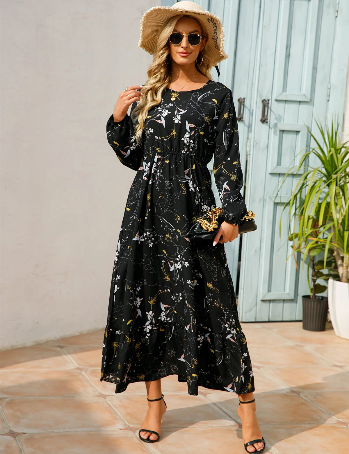Floral Eid Dress