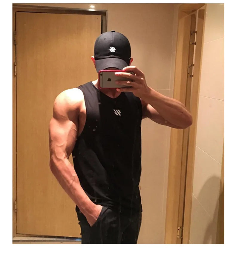 Breathable Mesh Gym Tank