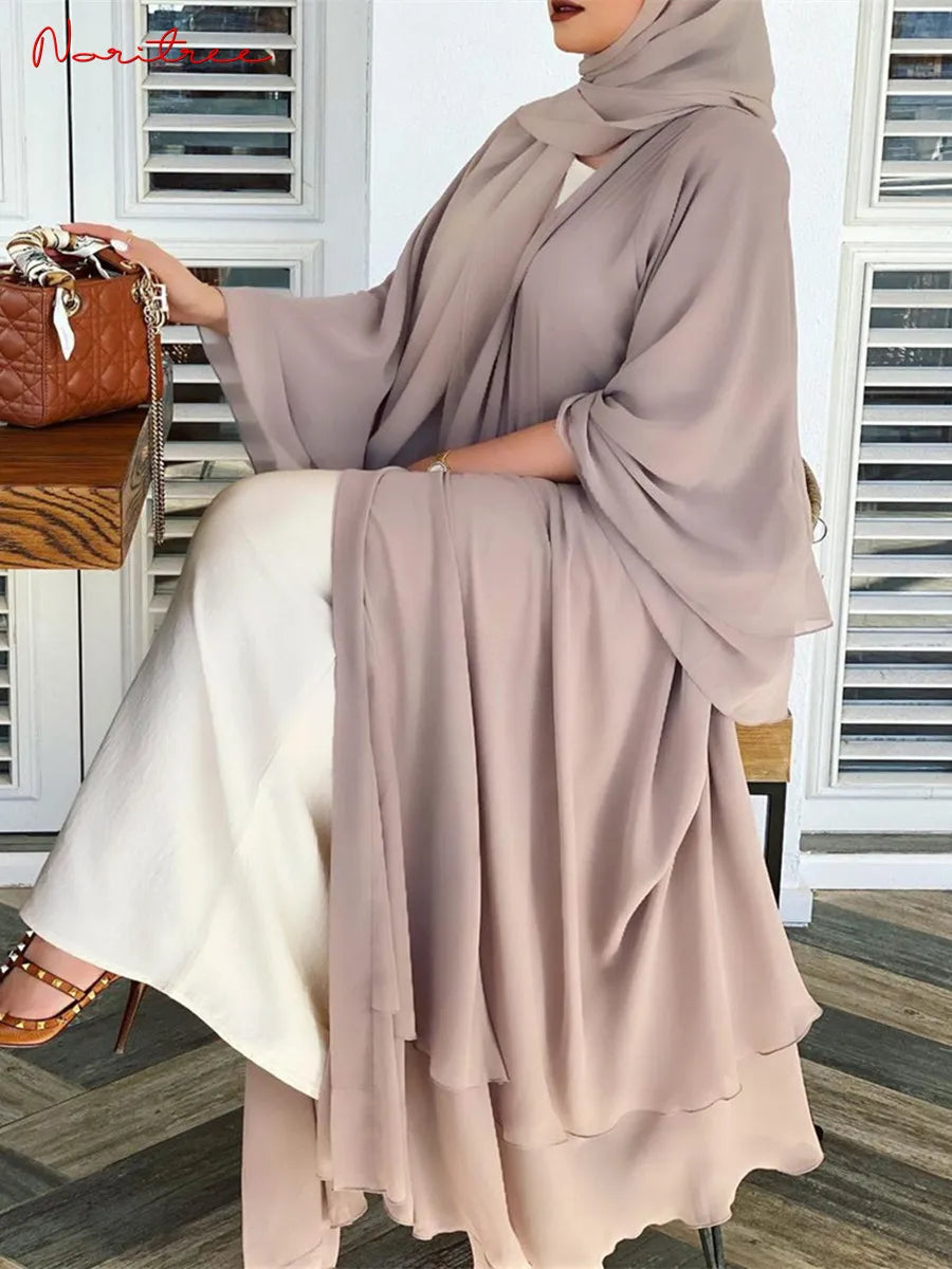 Chiffon Kimono Abaya