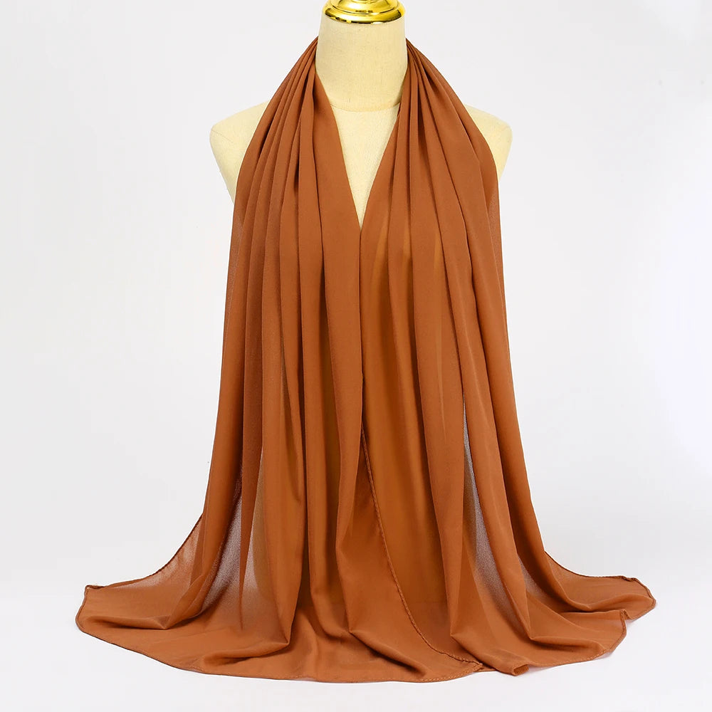 Long Chiffon Hijab Scarf
