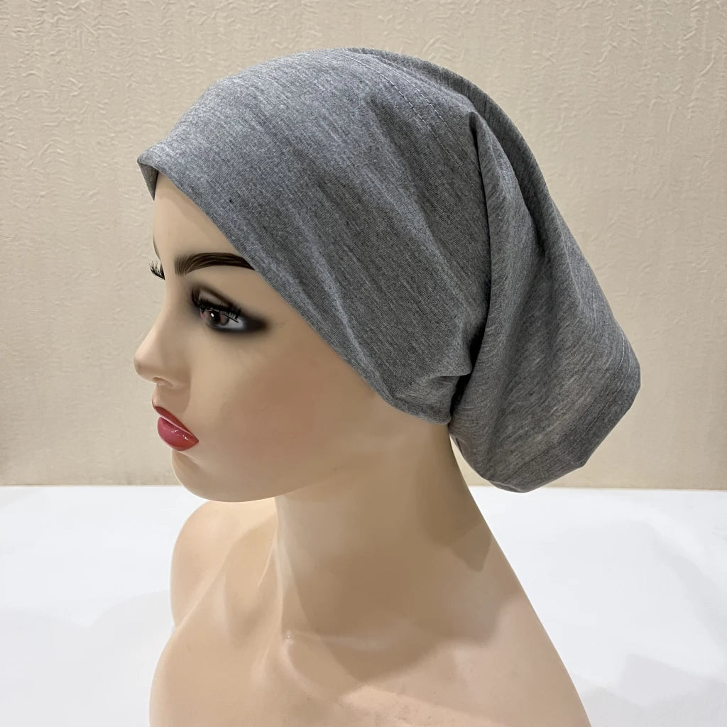 Plain Tube Hijab Cap