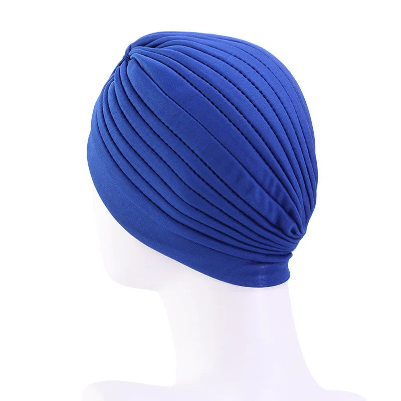 Stretchy Turban Cap