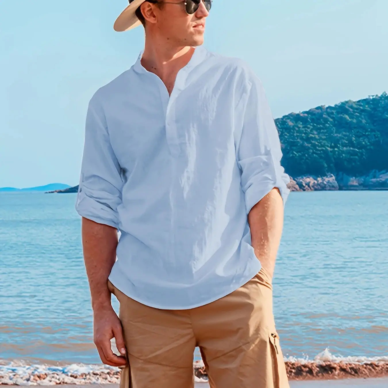 Men's Linen Shirt