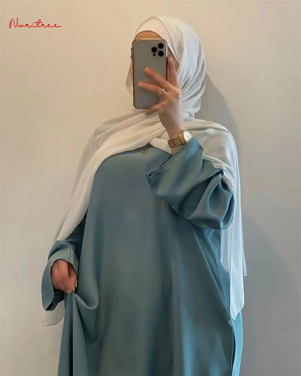 Silky Djellaba Dress
