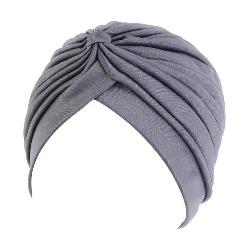 Stretchy Turban Cap