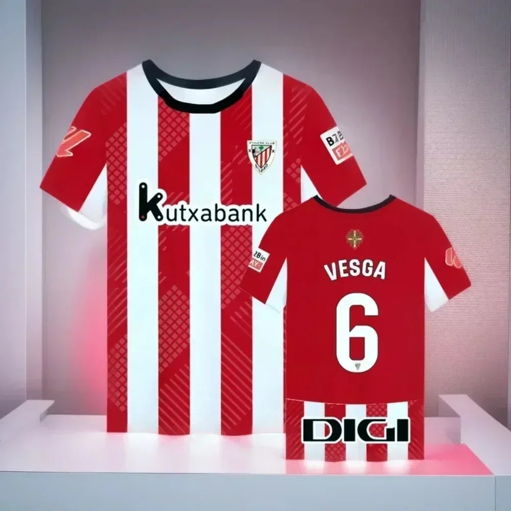 2025 Football Jersey Short Sleeve Summer Men's Tops Women's 3D Print Quick-drying T-shirts Sports Leisure Tees Training Clothes