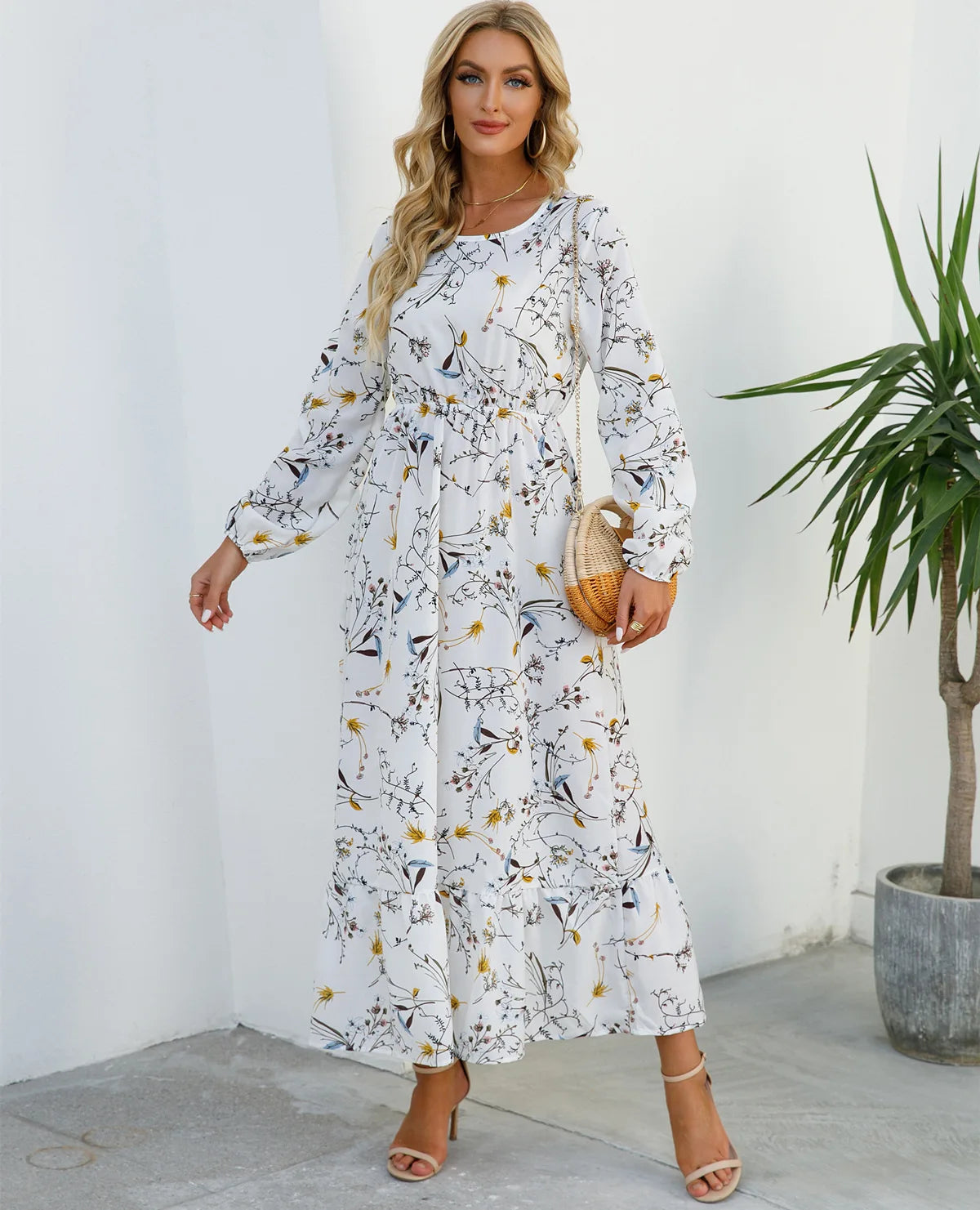Floral Eid Dress