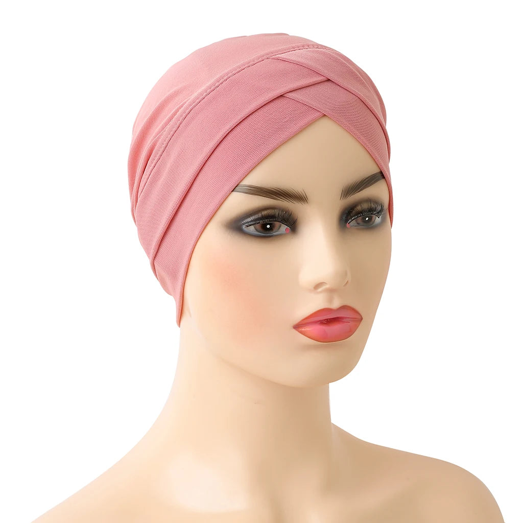 Criss Cross Hijab Turban
