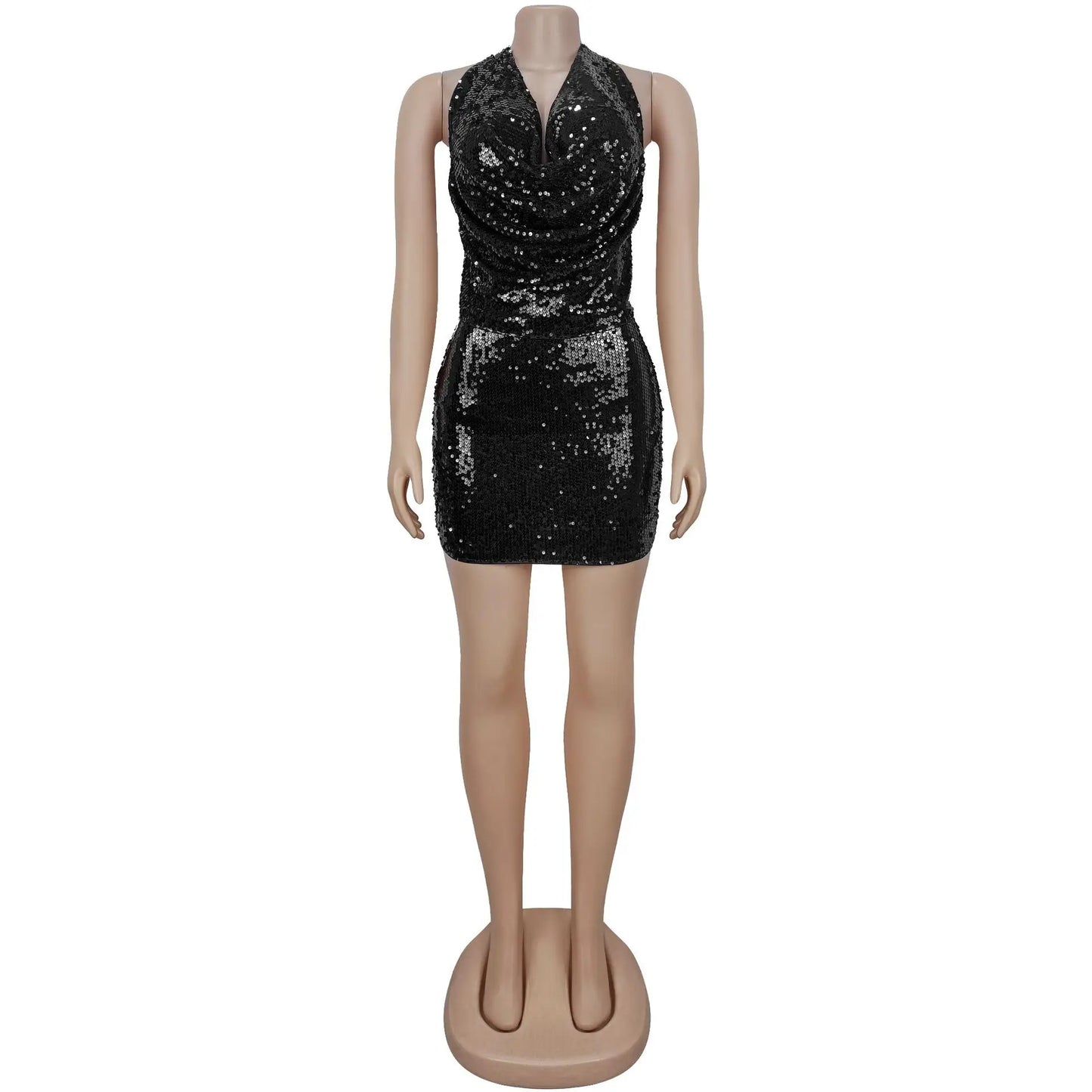 Sequin Short Birthday Prom Dress