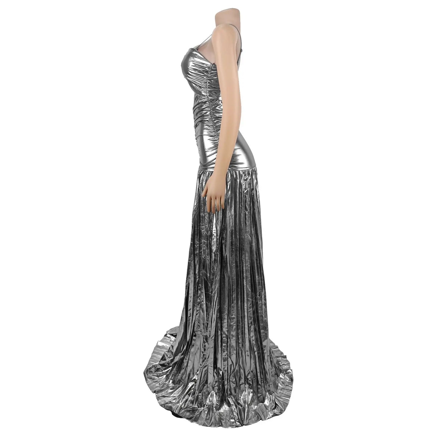 Spaghetti Strap Sequin Dress