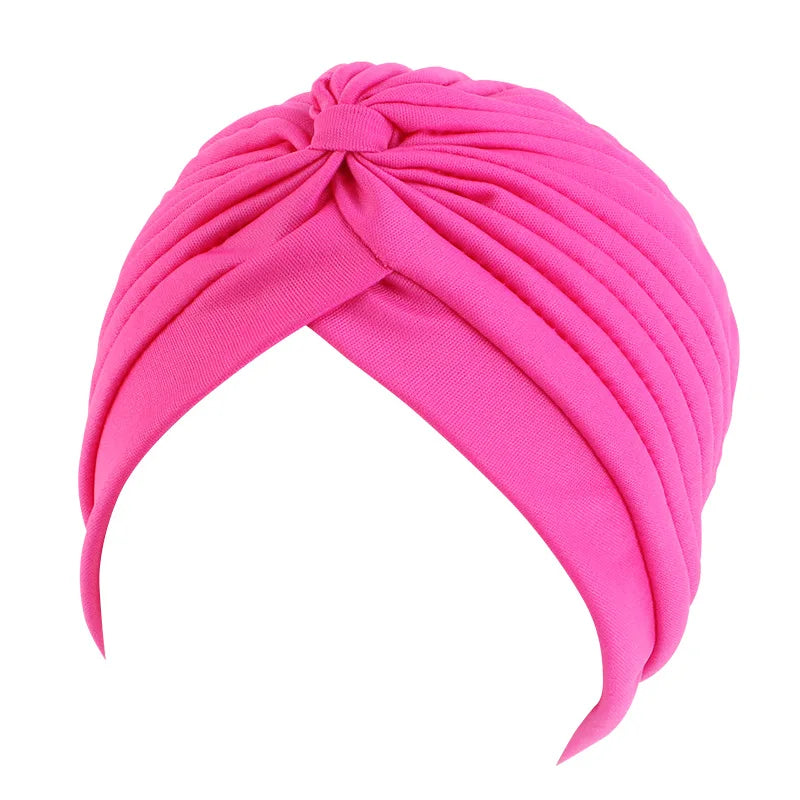 Stretchy Turban Cap