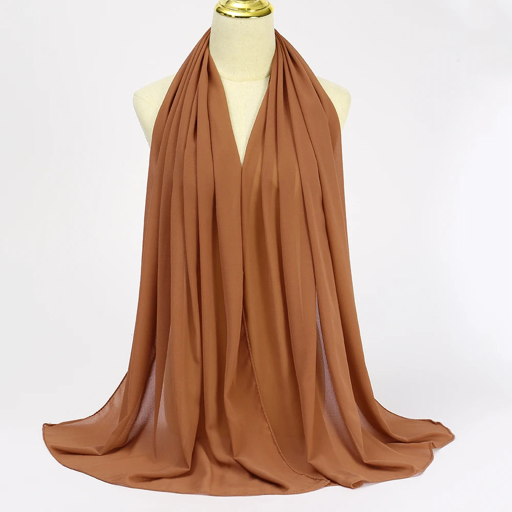 Long Chiffon Hijab Scarf