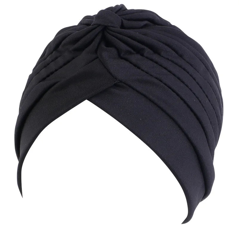 Stretchy Turban Cap