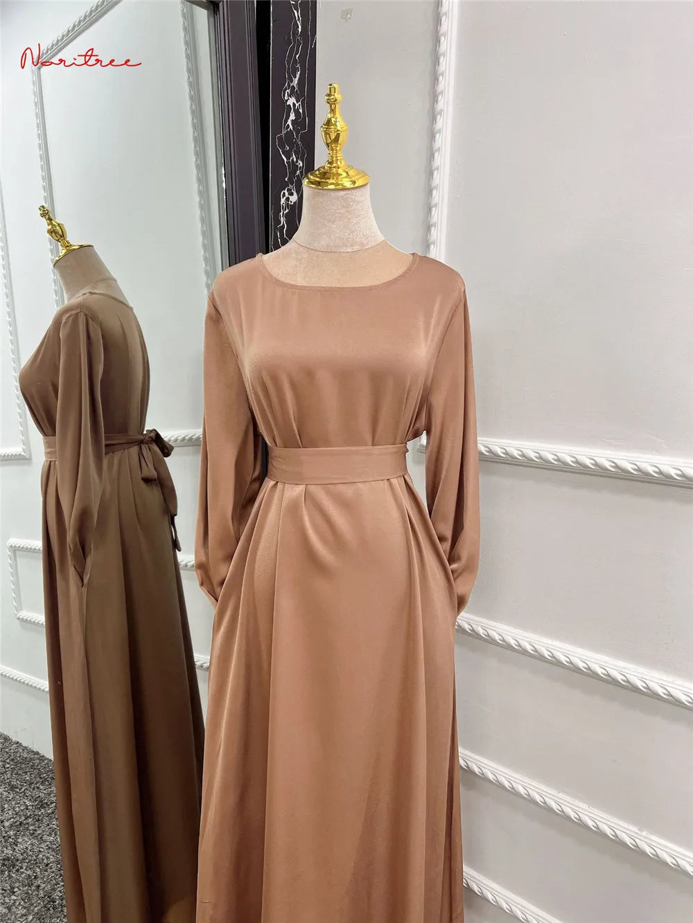 Silky Djellaba Dress