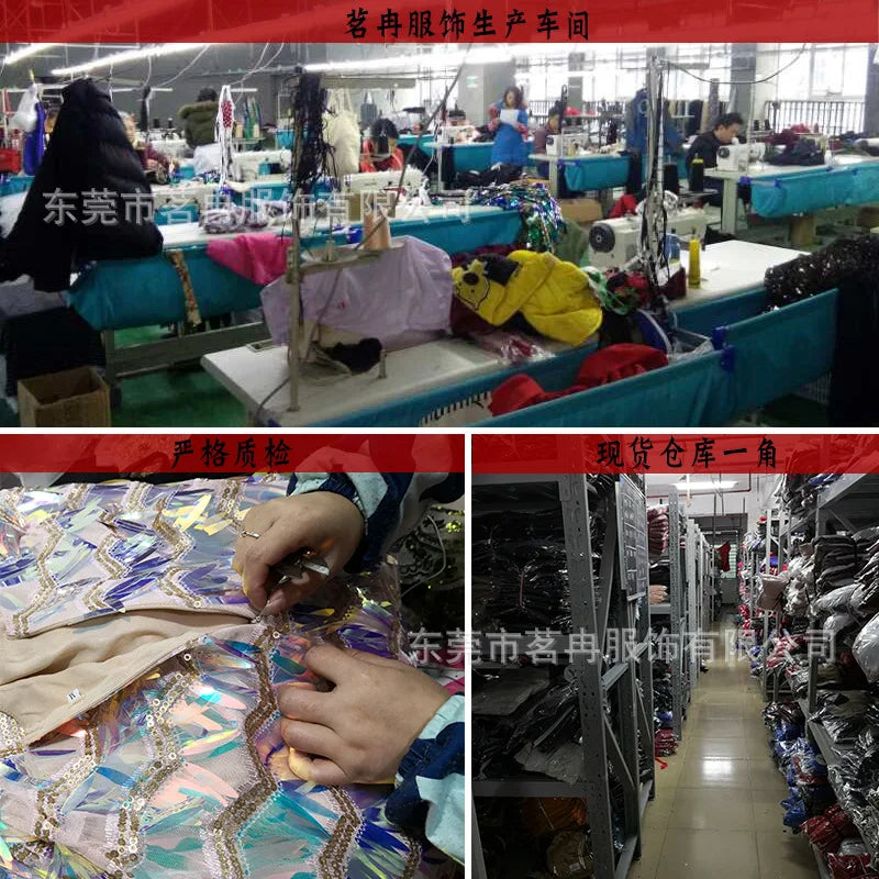 Strapless Sequin Evening Dress