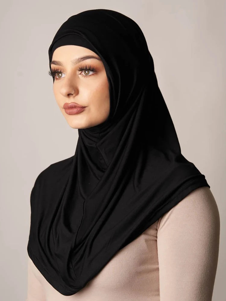 Black Modal Hijab