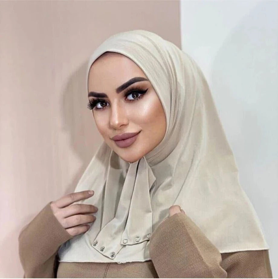 Snap Fastener Hijab