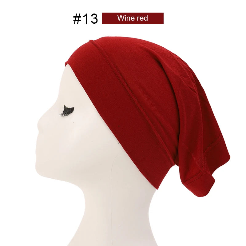 Modal Cotton Hijab Cap