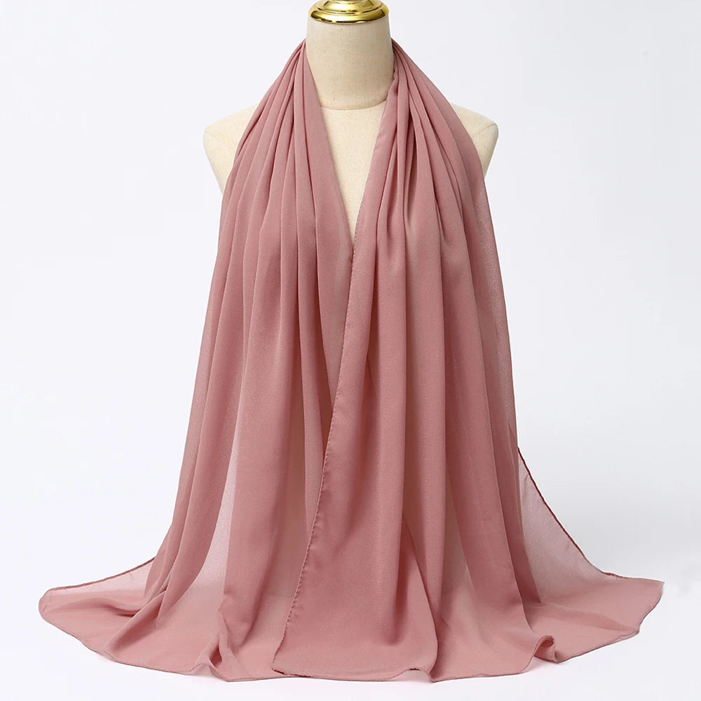 Long Chiffon Hijab Scarf