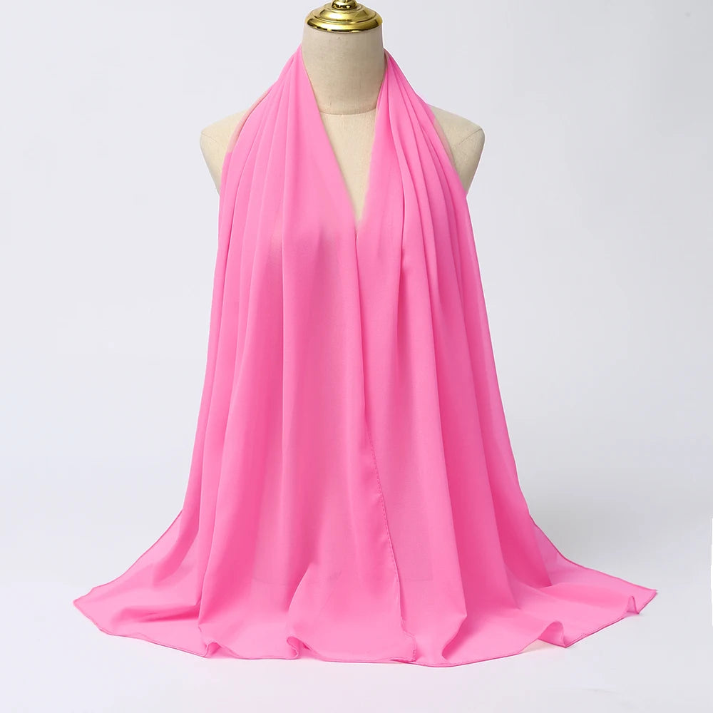 Long Chiffon Hijab Scarf