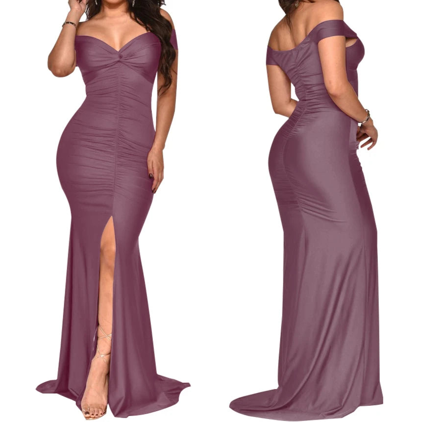 Backless Bodycon Evening Dress