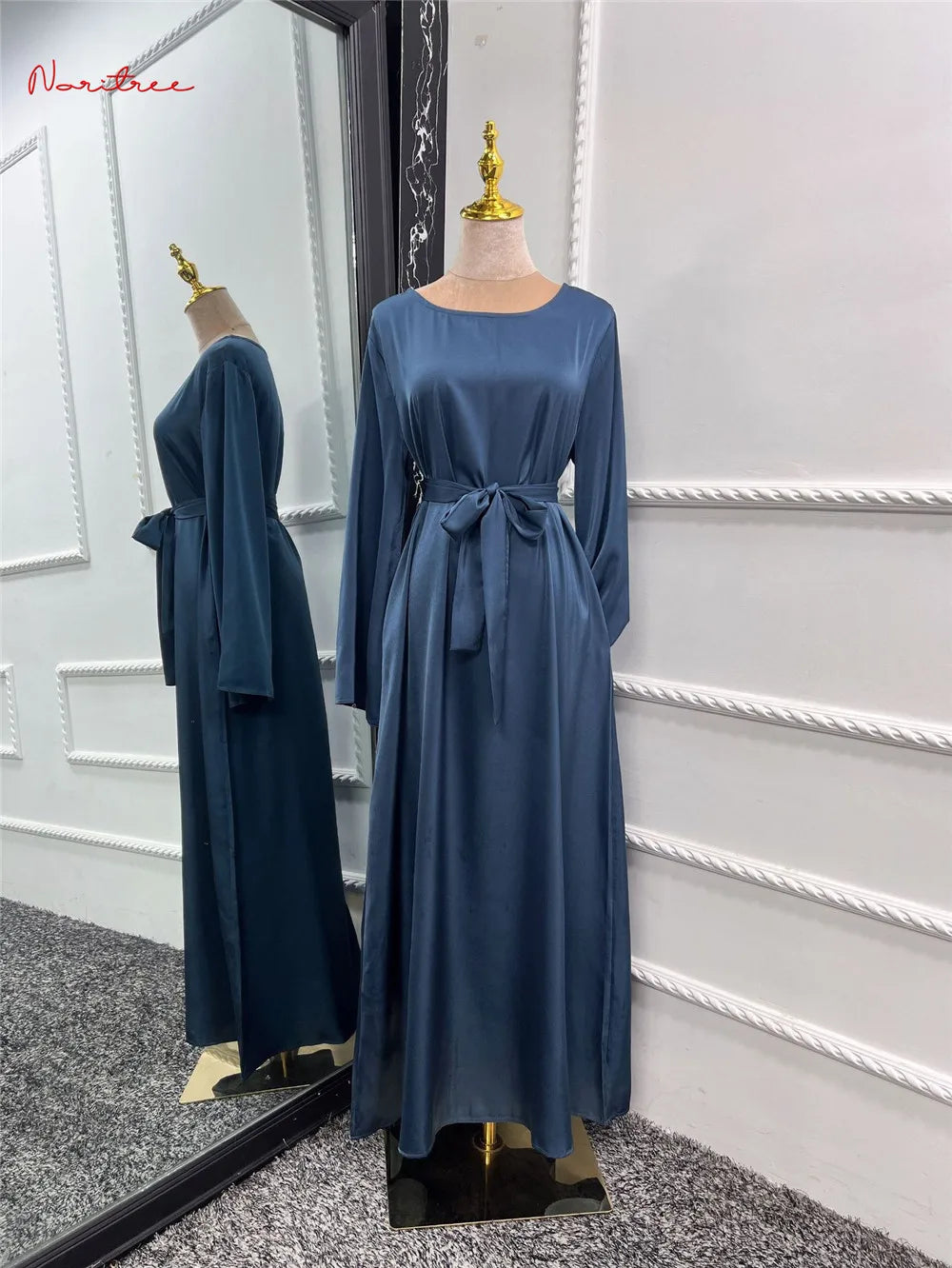 Silky Djellaba Dress