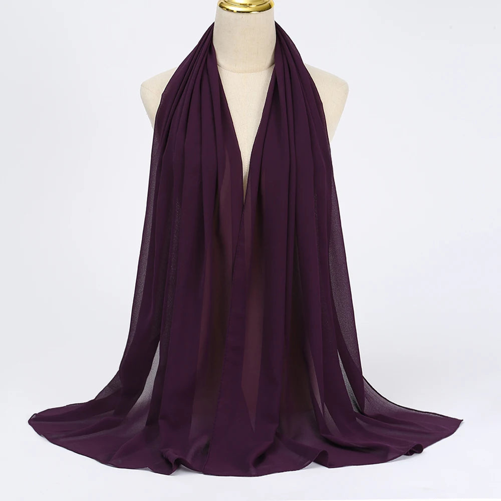 Long Chiffon Hijab Scarf