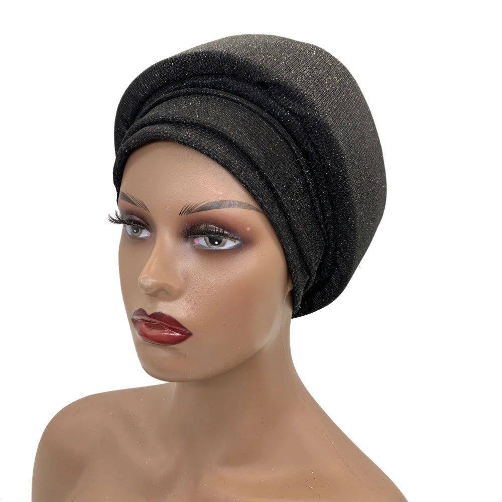 Glittering African Turban