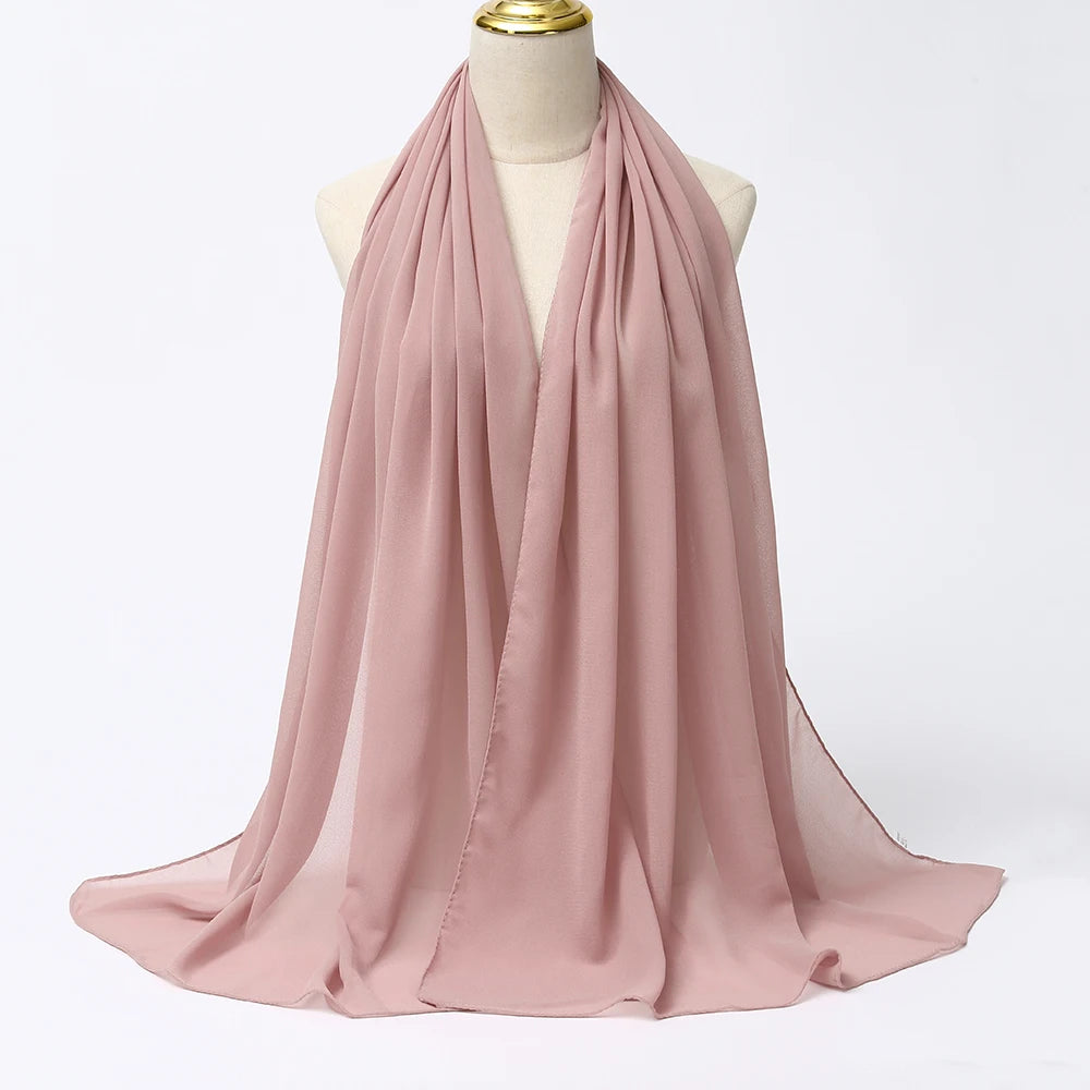 Long Chiffon Hijab Scarf