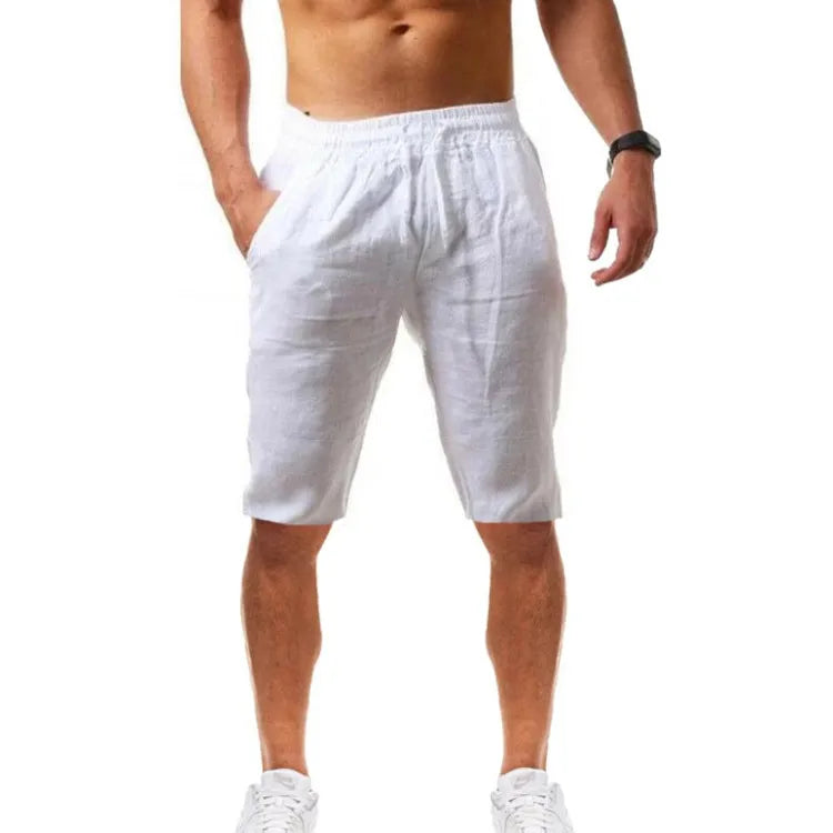 Cotton Linen Gym Pants