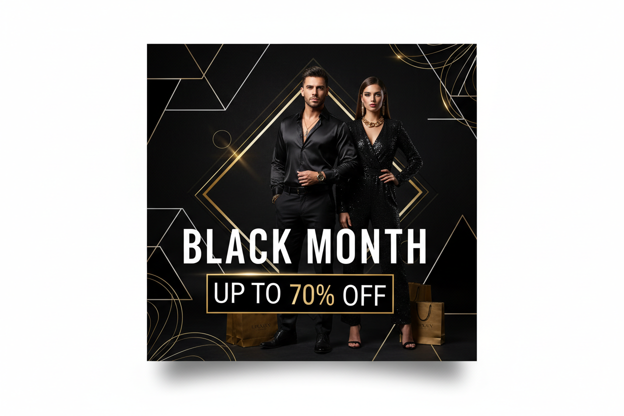 Black Month Sale - Up to 70% Off